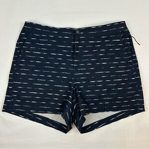*NEW* VRST Lined 5” Swim Trunks Shorts Slim Fit Large Navy